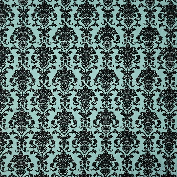 Printed Damask on Poplin Fabric for Arts, Crafts, Sewing