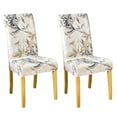 thumbnail image 1 of Printed Dining Chair Cover,Set of 2/4/6 Chair Slipcover Universal Removable Washable Anti-Dust Soft Furniture Protector Stretch Parsons Chair Protector for Living Room Hotel Banquet Decor-2-B, 1 of 9