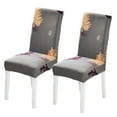 thumbnail image 1 of Printed Dining Chair Slipcovers,Super Stretch Modern Chair Covers Universal Removable Washable Anti-Dust Soft Spandex fabric Chair Protector for Living Room Hotel Banquet Restaurant Decor-2-C, 1 of 8
