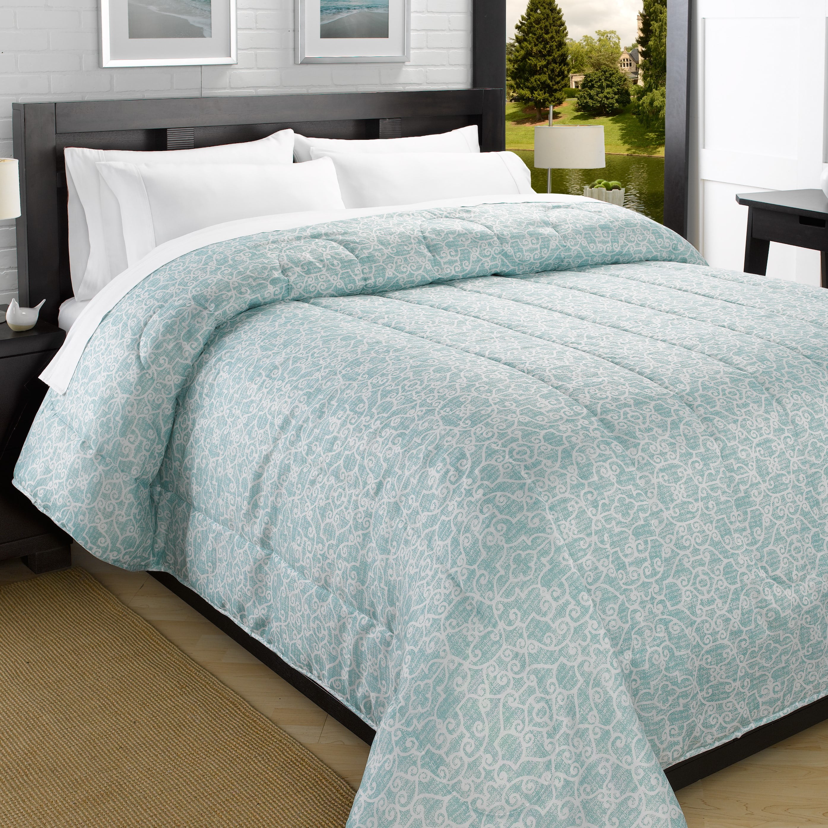 Printed DownAlt Ultra Lightweight Comforter