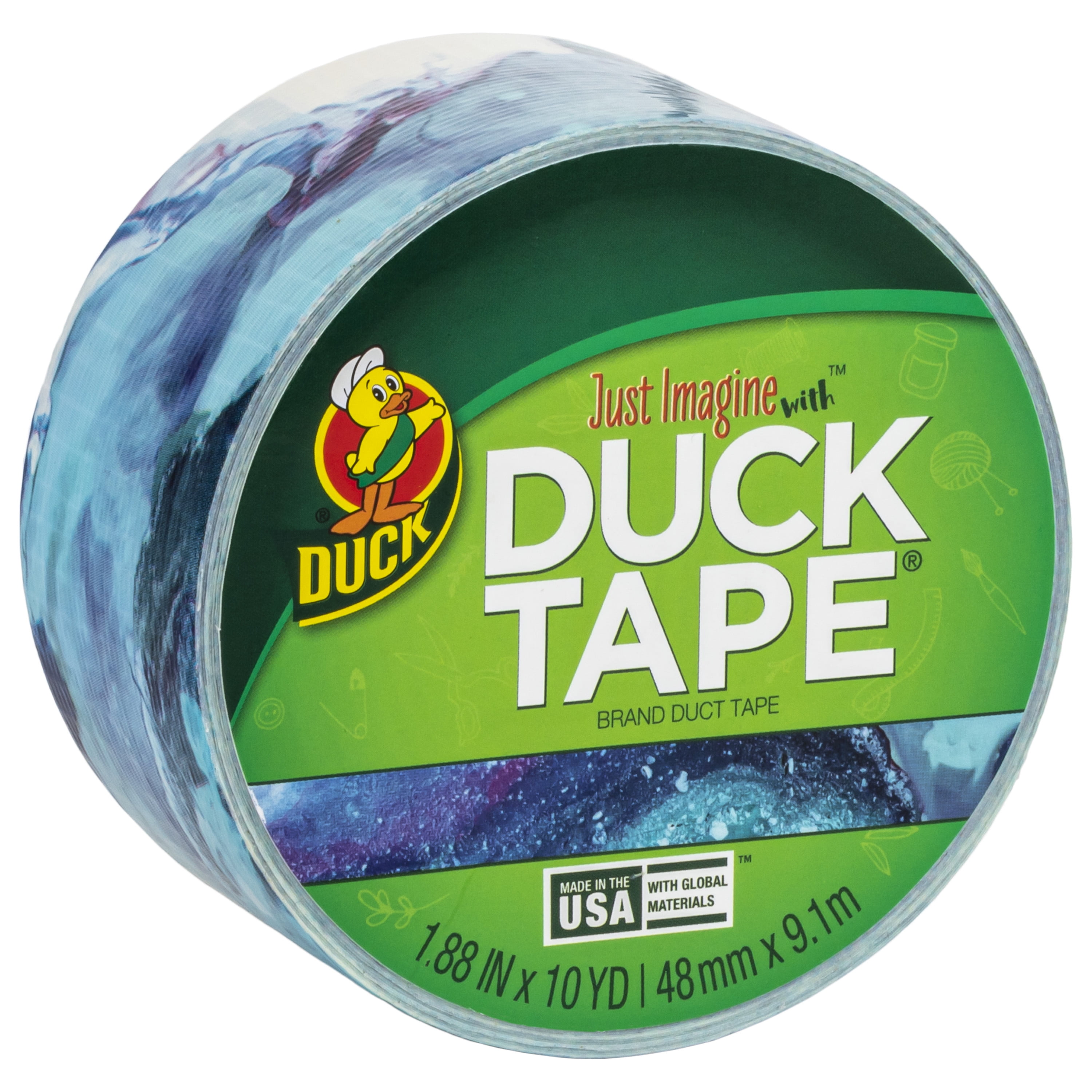 Printed Duck Tape Brand Duct Tape - Marbling 10 Yards 