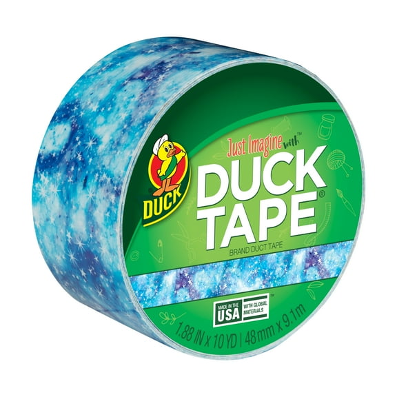 Printed Duck Tape Brand Duct Tape - Starry Galaxy 10 Yards