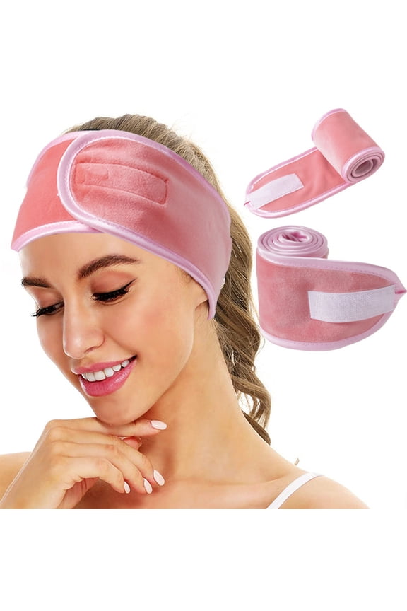 Printed Elastic Hair Tie Set - Reusable Boho Hair Scrunchies for Makeup, Gym & Travel, Thick Non-Slip Headbands with Storage Pouch