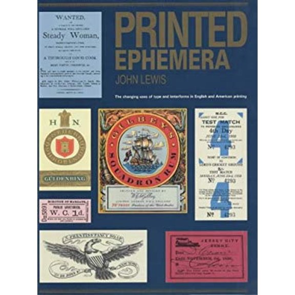Pre-Owned Printed Ephemera (Hardcover) by John Lewis