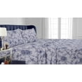 thumbnail image 1 of printed deep pocket flannel sheet set, 1 of 1