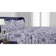 thumbnail image 1 of printed deep pocket flannel sheet set, 1 of 2