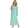 thumbnail image 1 of Printed Flannel Gown, 1 of 3
