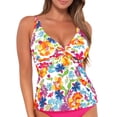 thumbnail image 1 of Printed Forever Underwire Tankini Top Swimsuit, 1 of 6
