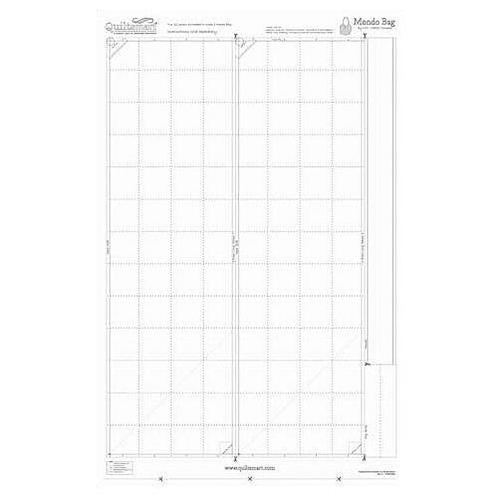 Printed Fusible Interfacing For Mondo Bag