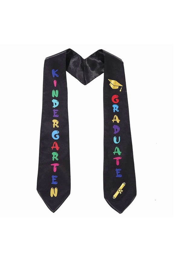 Printed Graduation Sash, Honor Shoulder Belt for Campus Ritual Activity, Delicate Glossy Shawl with Neat Stitching, Universal Dress Up Decoration for Daughter Son Graduation Gathering Wear