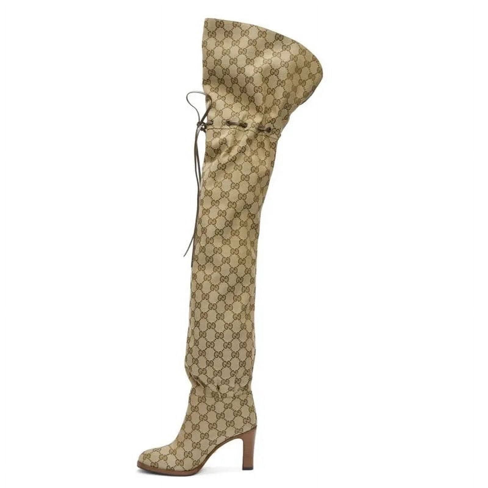 Studded High Heel Over The Knee Boots