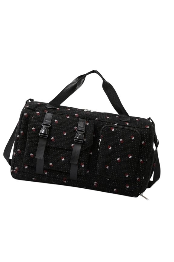 Printed Holdall Bag for Overnight Travel and Poolside Packing