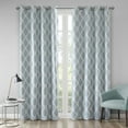 thumbnail image 1 of Blackout Curtains Printed Ikat Blackout Curtain Panel(Only 1 Pc Panel),Sheer Curtains, 1 of 13