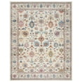 thumbnail image 1 of Printed Indoor Boho Area Rug - Non Slip, Ultra Thin, Super Strong, Tufted Rug - Home Décor For Entryway, Bedroom, Living Room - Standard, Cullen Cream Multi, 1 of 5
