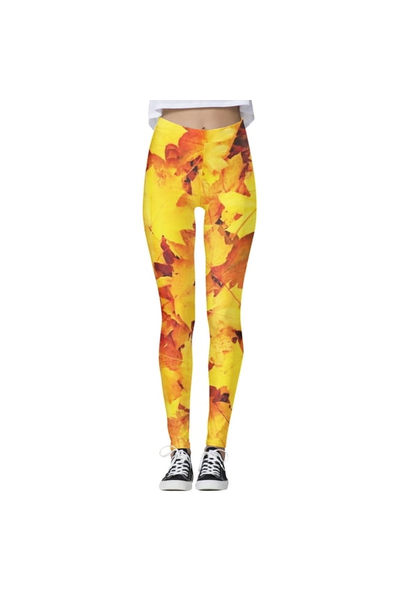 Printed Leggings High Waist Workout Tights for Women Yoga Performance Running and Fitness Training Pants Compression Athletic Wear for Gym