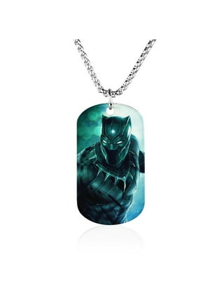 値下不可 Black Panther Necklace & Charm Black Panther Necklace - King - Etsy