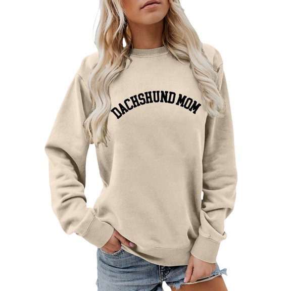 Printed Long Sleeve Crewneck Sweatshirt Soft Fleece Pullover Top Casual Loose Fit Streetwear Fashion Blouse For Daily Wear