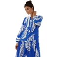 thumbnail image 1 of Printed Long Sleeve Viscose Maxi Dress, 1 of 6