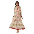 thumbnail image 1 of Printed Long Sleeve Viscose Maxi Dress, 1 of 7