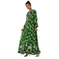 thumbnail image 1 of Printed Long Sleeve Viscose Maxi Dress, 1 of 6