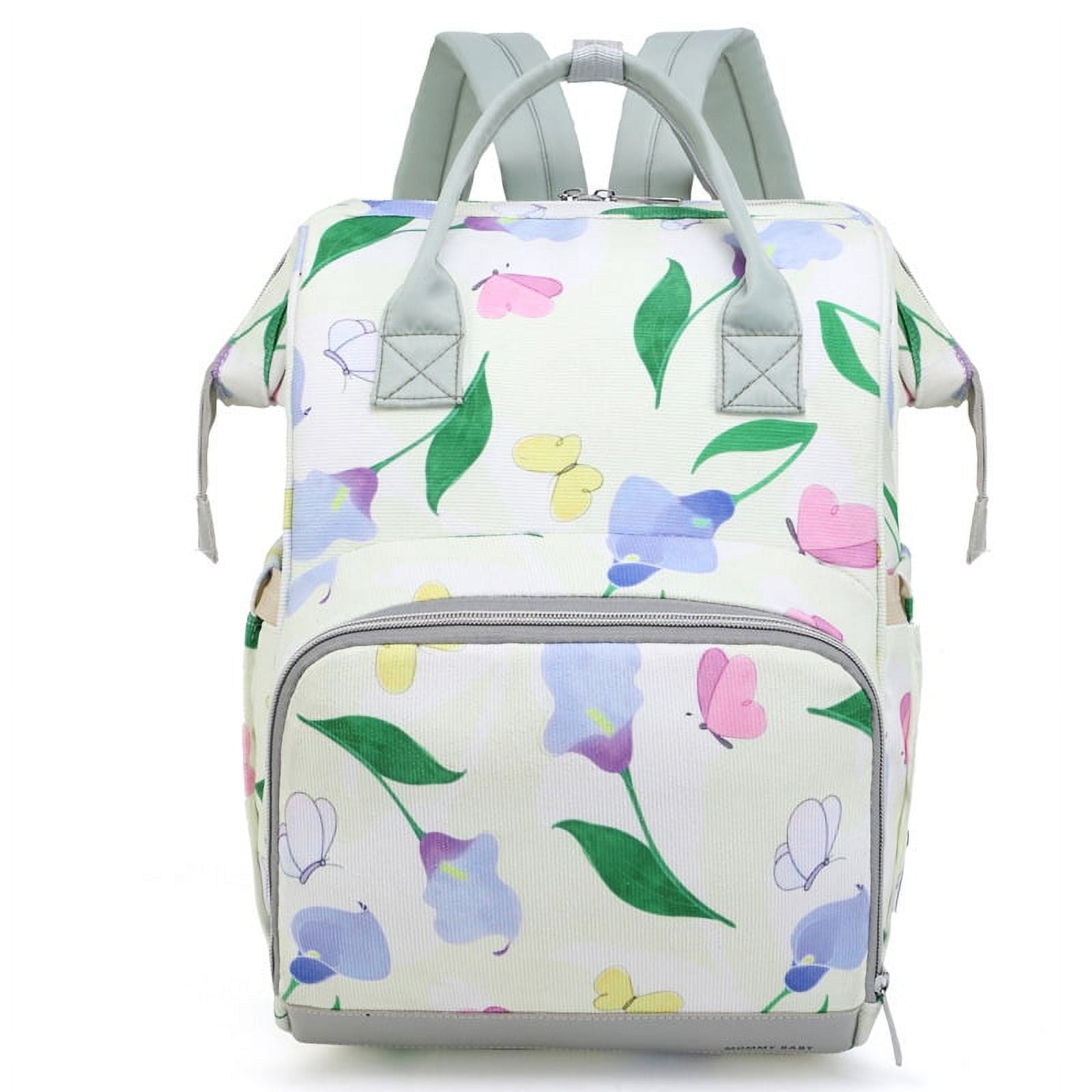 Printed Mummy Bag Multifunction Large Capacity Travel Backpack Maternity Baby Changing Bags Baby Stroller Backpack Diaper Changing Bag