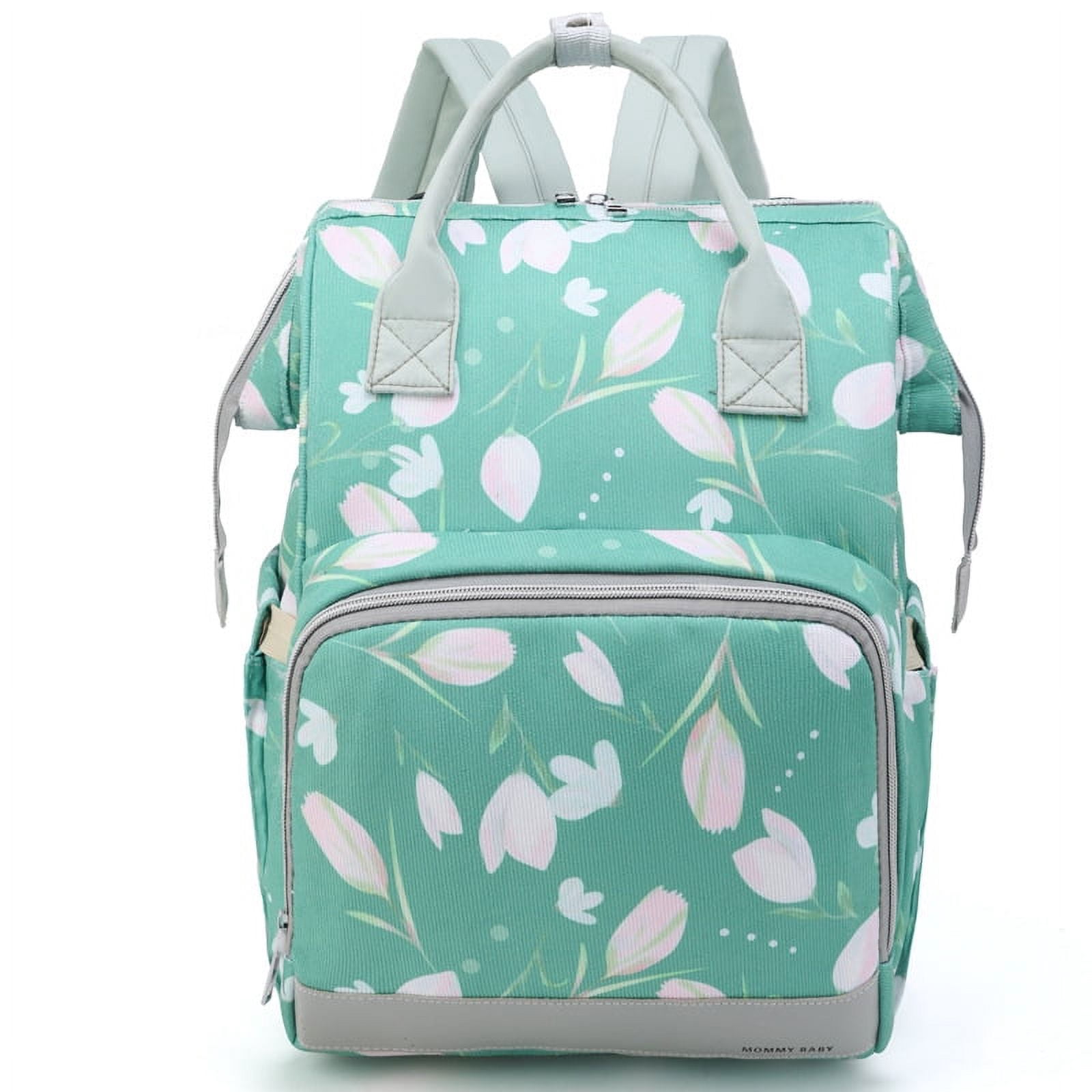 Printed Mummy Bag Multifunction Large Capacity Travel Backpack Maternity Baby Changing Bags Baby Stroller Backpack Diaper Changing Bag