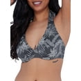 thumbnail image 1 of Printed Muse Halter Bikini Top Swimsuit, 1 of 6
