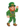 thumbnail image 1 of Party Decoration Jointed Leprechaun 33" - 12 Pack (1 Per Package), 1 of 2