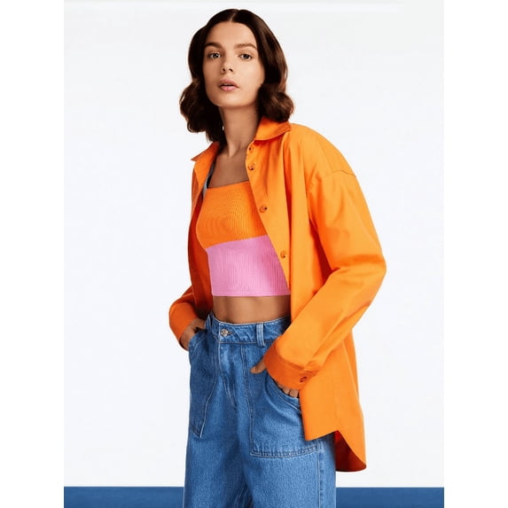 Printed Oversized Shirt