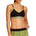 thumbnail image 1 of Printed Performance Seamless Sports Bra, 1 of 2