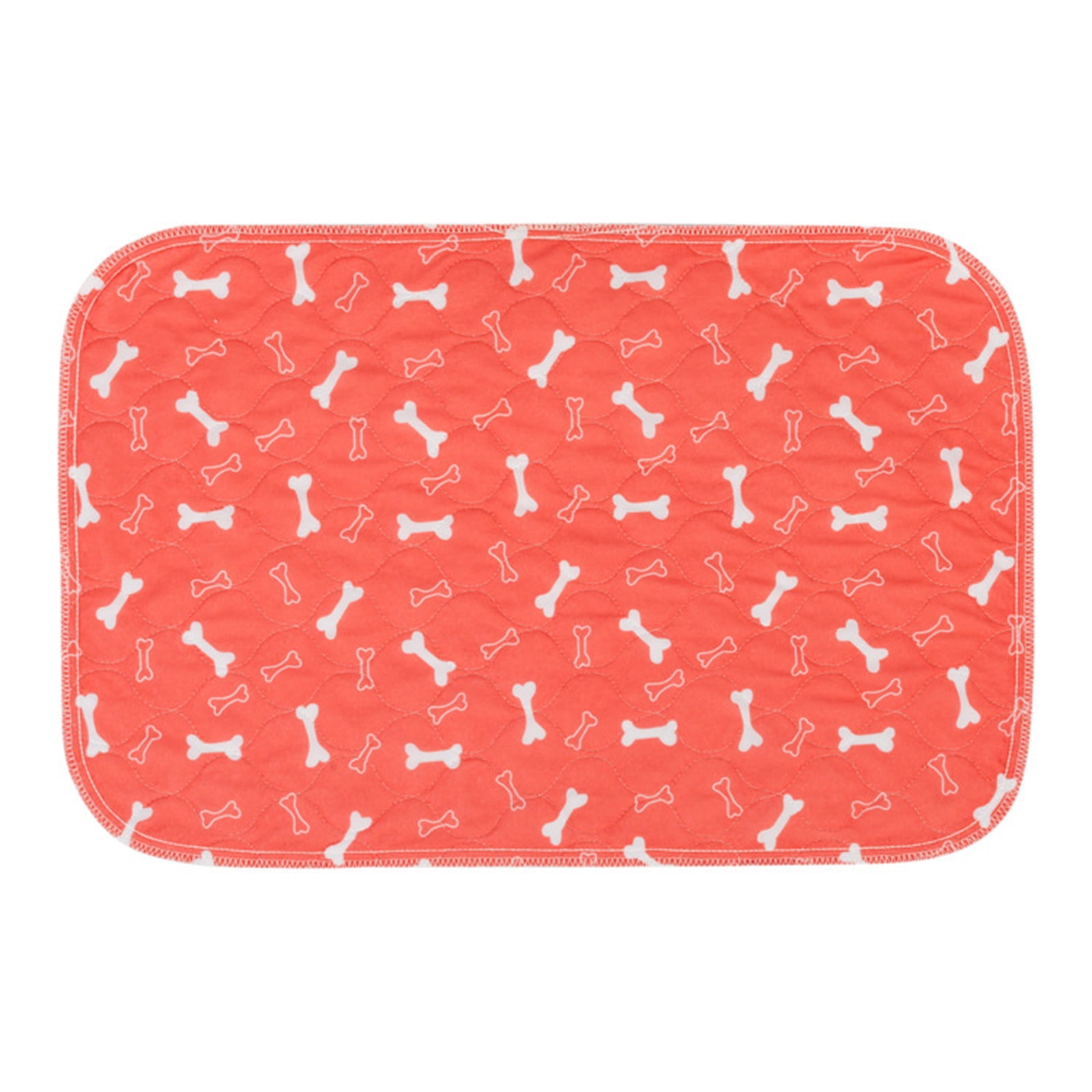 Printed Pet Pee Pad Washable Dog Training Pad Care Mat Reusable Pet Supplies, L：80*90cm