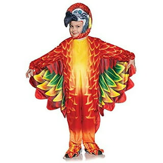 Spencer Kids Bird Costume Wings with Mask Halloween Dress-up Role Play  Party Favors for Girls Boys Green 