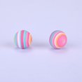 thumbnail image 1 of Printed Round Silicone Focal Beads Mixed Color Hole: 2mm 15x15mm, 1 of 4