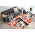 thumbnail image 1 of Printed Rug, Easy to Clean Rug, Thin Rug, Personalized Gifts, Girl Graffiti Painting Rugs, Girl Rug, Graffiti Rugs, Popular Rug, Custom Rug, 3.3'x9.2' - 100x280 cm, 1 of 8