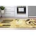 thumbnail image 1 of Printed Rug, Outdoor Rug, Soft Rug, Gift Rug, Treble Clef Rugs, Brown Rugs, Music Room Rugs, Car Mat, Soft Rug, Door Mat, Kitchen Rug, 3.3'x9.2' - 100x280 cm, 1 of 8