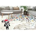 thumbnail image 1 of Printed Rugs, Runner Rugs, Graffiti Rug, Banksy Butterfly Rug, Graffiti Rug, Banksy Rug, Soft Rugs, Kitchen Rug, Floor Rug, Front Door Rug, 5.9'x9.2' - 180x280 cm, 1 of 8