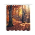 thumbnail image 1 of Printed Shower Curtain Polyester and Mildew-proof Bathroom and Mildew-proof Partition Curtain 150X180CM, 1 of 2