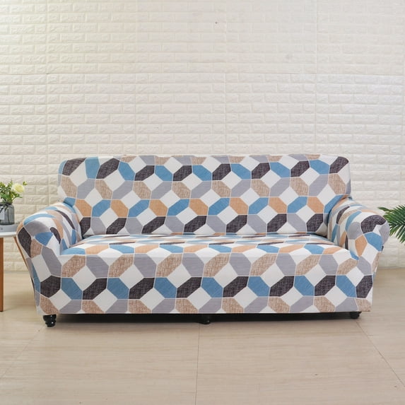 Printed Sofa Cover Elastic Printing Sofa Cover for Living Room Corner Sofa L-shaped Sofa Cover Cushion Cover Fundas Sofa