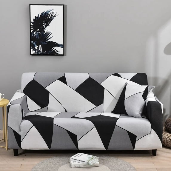 Printed Sofa Cover Elastic Sofa Cover for Living Room Corner Sofa L-shaped Sofa Cover Cushion Cover Funda Sofa Elastica