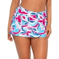 thumbnail image 1 of Printed Sporty Skirted Bikini Bottom Swimsuit, 1 of 6