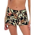 thumbnail image 1 of Printed Sporty Skirted Bikini Bottom Swimsuit, 1 of 6