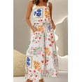 thumbnail image 1 of Printed Square Neck Top and Pants Set, 1 of 3