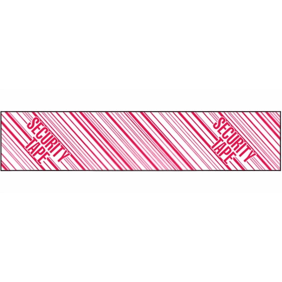 Printed Tape "Security Tape" 2"W x 3000' - Case of 6 Rolls