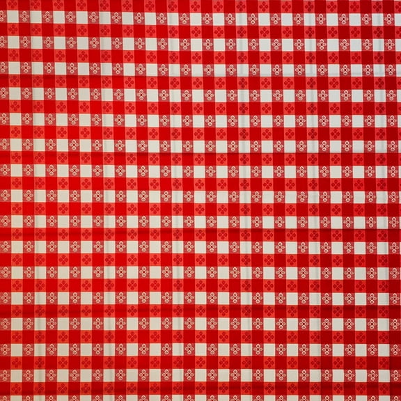 Printed Tavern Check on Poplin Fabric for Arts, Crafts,  Sewing 1 Yard (36"x60")