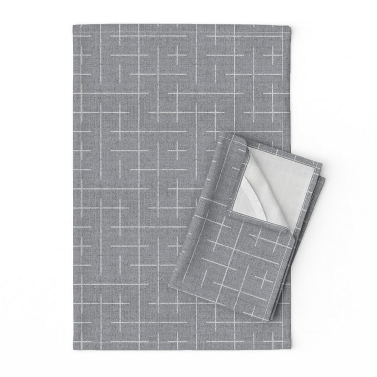Geometric Pattern Kitchen Tea Towel