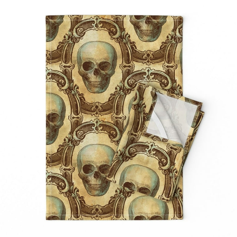 https://i5.walmartimages.com/seo/Printed-Tea-Towel-Linen-Cotton-Canvas-Victorian-Skulls-Halloween-Antique-Gothic-Vintage-Style-Skeleton-Horror-Goth-House-Decor-Print-Decorative-Kitch_57ff64d1-1582-460d-af4f-6e121b188e2b_1.690371b1ad678cae3cc4ce229c59fe41.jpeg?odnHeight=768&odnWidth=768&odnBg=FFFFFF