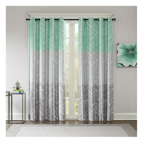 Printed Total Blackout Curtain Panel(Only 1 Pc Panel)