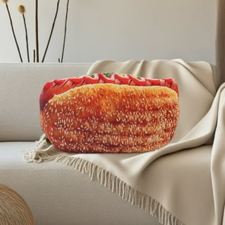 Hot Dog Shaped Pillow
