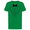 thumbnail image 1 of Printed Tuxedo Suit And Bow Tie Men T-shirt, 1 of 2