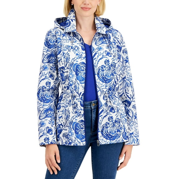 Printed Utility Jacket Cloud Combo M